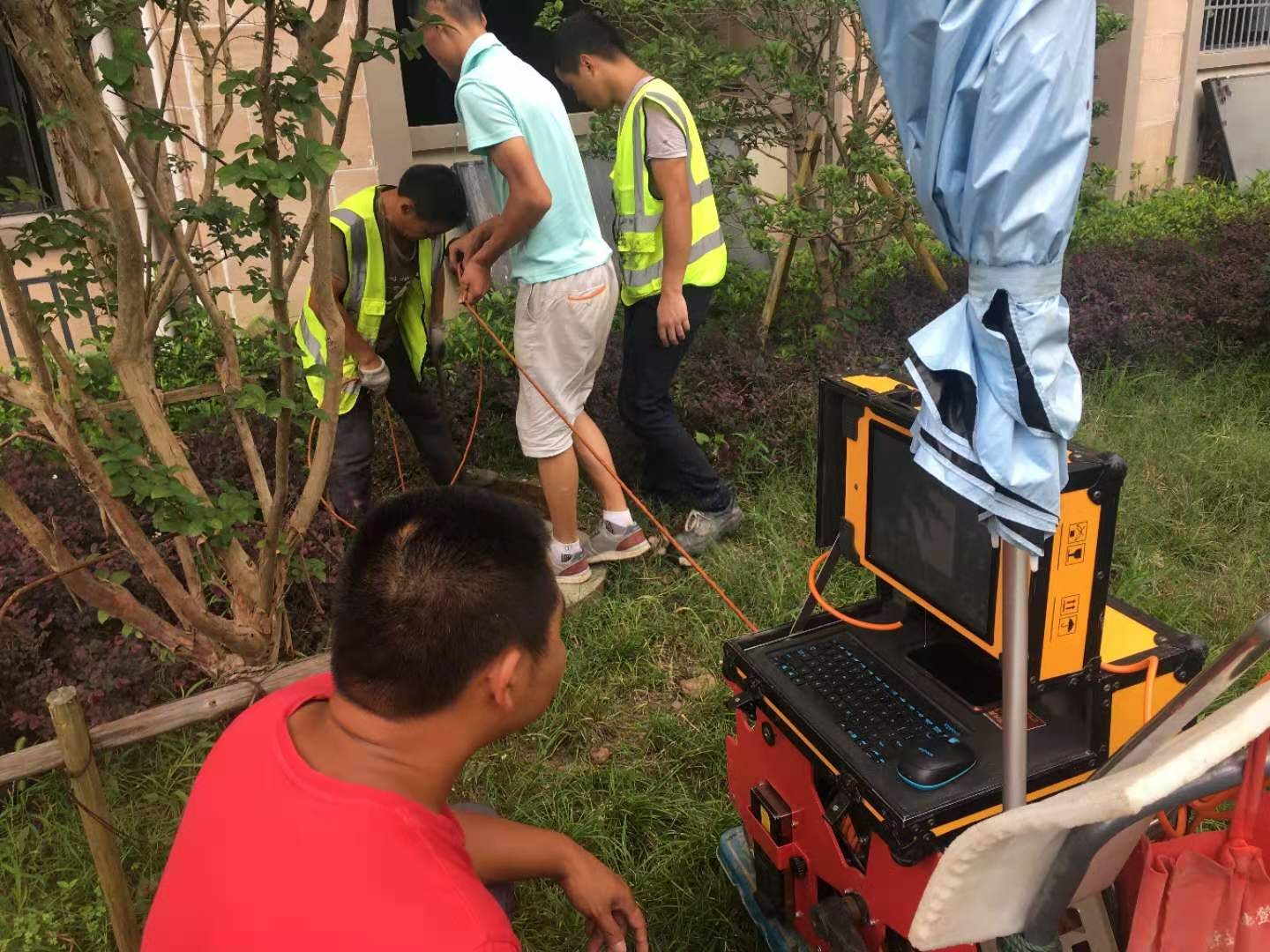 广陵管道CCTV检测